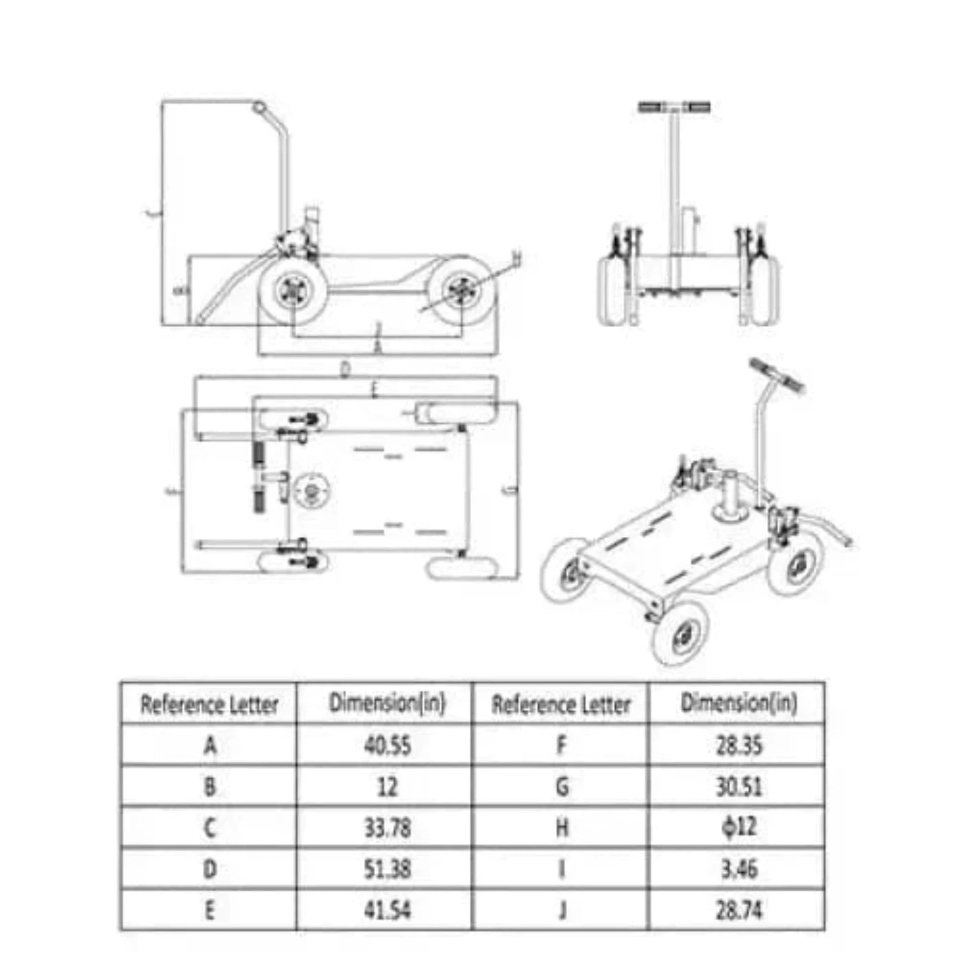 SeeDevil Mobile Cart - SD-CART-G1