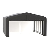 ShelterLogic | ShelterTube Wind and Snow-Load Rated Garage 20x23x12 Gray