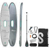 SipaBoards Drive Neo Silver Motorized SUP