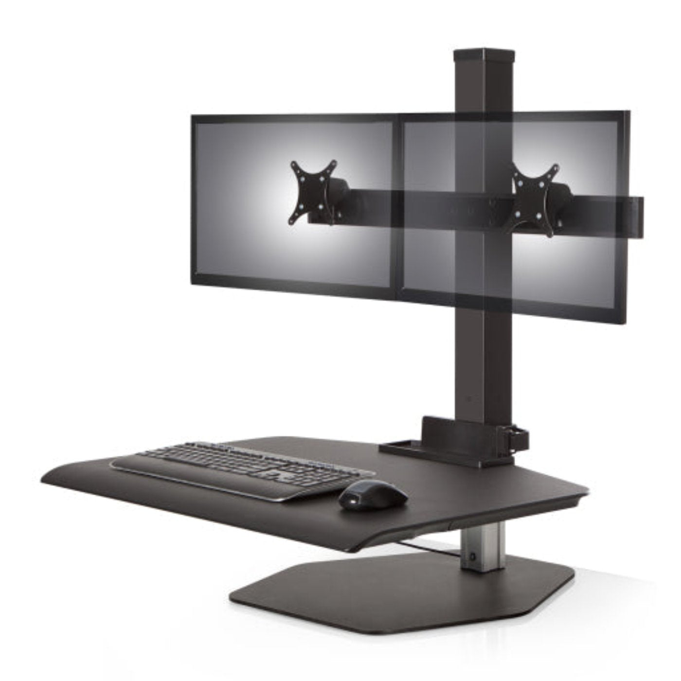 Innovative Winston Workstation Dual Monitor Adjustable Standing Desk Converter - 18089