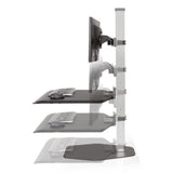 Innovative Winston Workstation Single Monitor Adjustable Standing Desk Converter - 18088