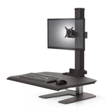 Innovative Winston Workstation Single Monitor Adjustable Standing Desk Converter - 18088