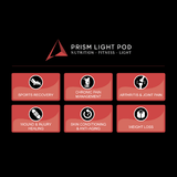 Prism Light Pod Full-Body Red Light Therapy Bed
