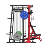 MAJOR FITNESS All-In-One Home Gym Smith Machine Package SML07 - S7BLS-PLT01BL-OWPNT230