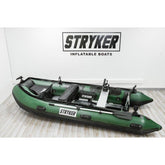 Stryker Boats 13' 7" Inflatable Boat Hunter Green - PRO 420-HG