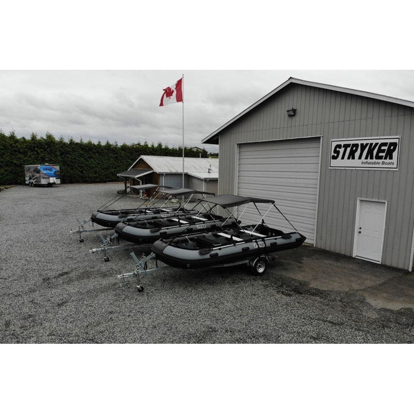 Stryker Boats Stryker 16' 4" Inflatable Boat Storm Grey - PRO 500