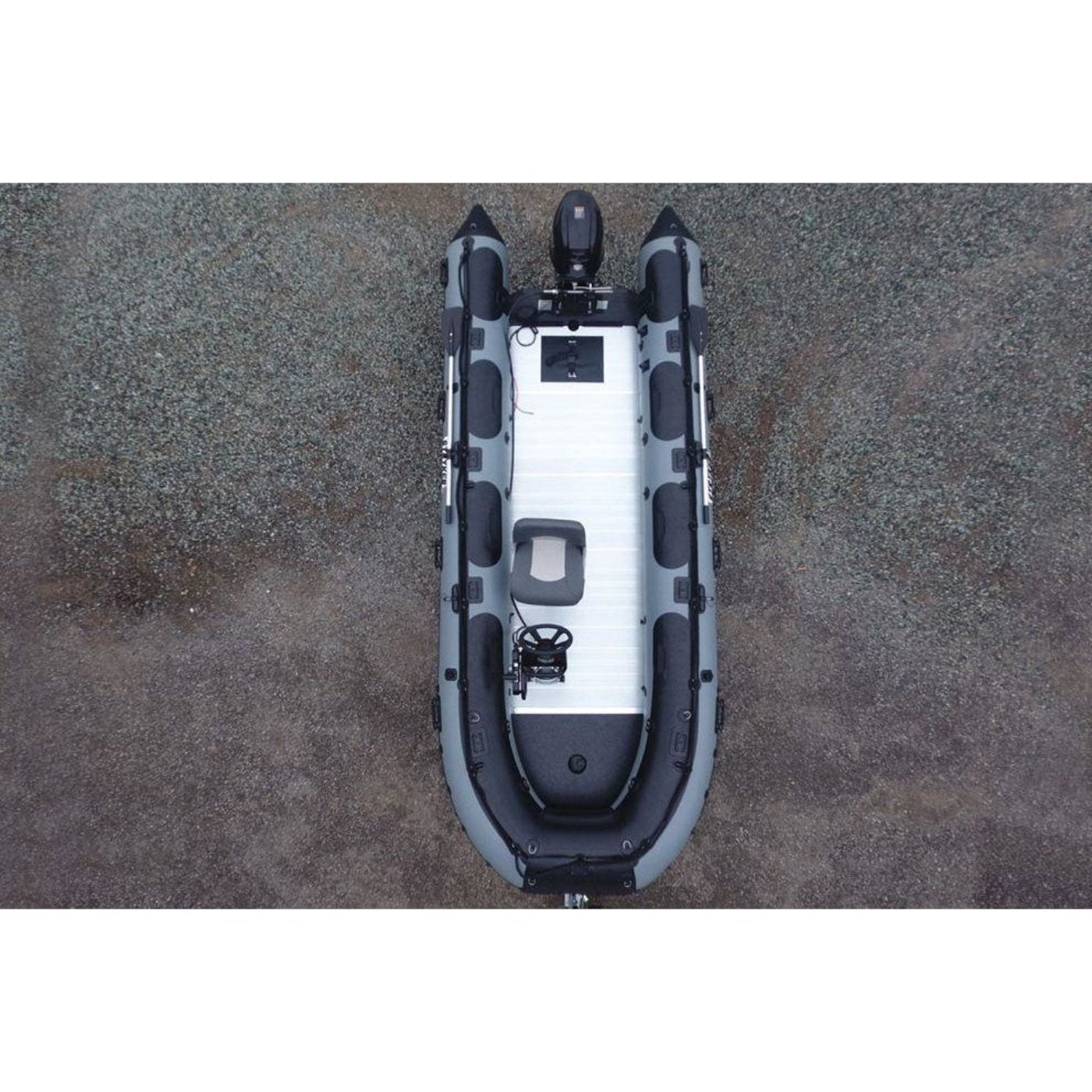 Stryker Boats Stryker 16' 4" Inflatable Boat Storm Grey - PRO 500