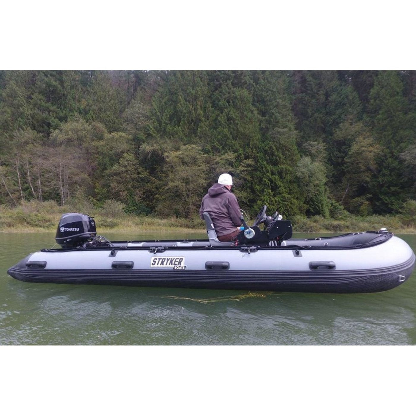 Stryker Boats Stryker 16' 4" Inflatable Boat Storm Grey - PRO 500