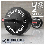Synergee Bumper Plate Sets- SOLIDRUBBER-160LB