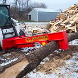 TM Manufacturing Heavy-Duty Skid Steer Log Splitter Attachment - 30-HD