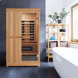 Finnmark Full-Spectrum Infrared Sauna | 1 Person - FD-KN001