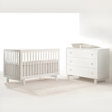 Tulip Bjorn Classic Crib & 3 Drawer Dresser XL Set - TU6534