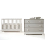 Tulip Olson Convertible Crib & 3 XL Drawer Set - TU1003-1034-WM