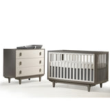 Tulip Tate Classic Convertible Crib & 3 Drawer Dresser Set - TU9501