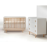 Tulip Tate Classic Convertible Crib & 3 Drawer Dresser Set - TU9501