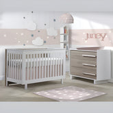 Tulip Urban Collection Convertible Crib and 3 Drawer Dresser XL 2-Piece Set - TU1506-TU1534-20