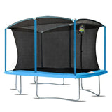 Upper Bounce Machrus Moxie 8 X 12 Ft Rectangular Outdoor Trampoline Set with Premium Safety Enclosure Model - Mxrtg03-812-Cb