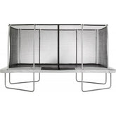 UPPER BOUNCE RECTANGLE TRAMPOLINE 9 X 15 MEGA WHITE INCL. ENCLOSURE - UB03EC-915E