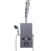 Water Werks 5 Head Cascade Vichy Shower / Stainless Steel Rain Bar by Water Werks - WM-548101