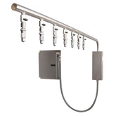 Water Werks Typhoon Vichy Shower / Stainless Steel Rain Bar (with 7 Heads) _ WW-Typhoon