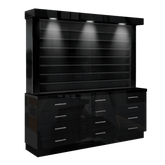 Whale Spa - Single Sided Polish and Powder Display/Cabinet