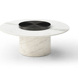 Whiteline Modern Living Aviana Coffee Table in White Color - CT1903