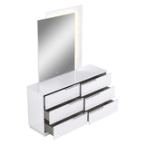 Whiteline Modern Living Damien Double Dresser - DR2022