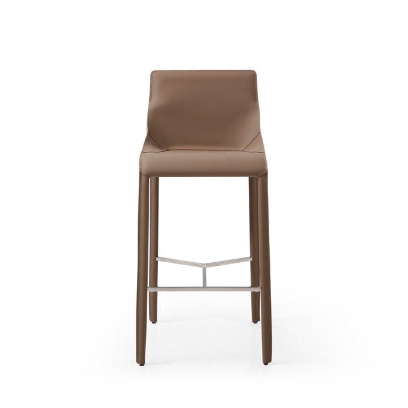 Whiteline Modern Living Emory Barstool - BS1881P-GRY