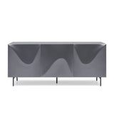 Whiteline Modern Living Kaya Buffet - SB1843-DGRY