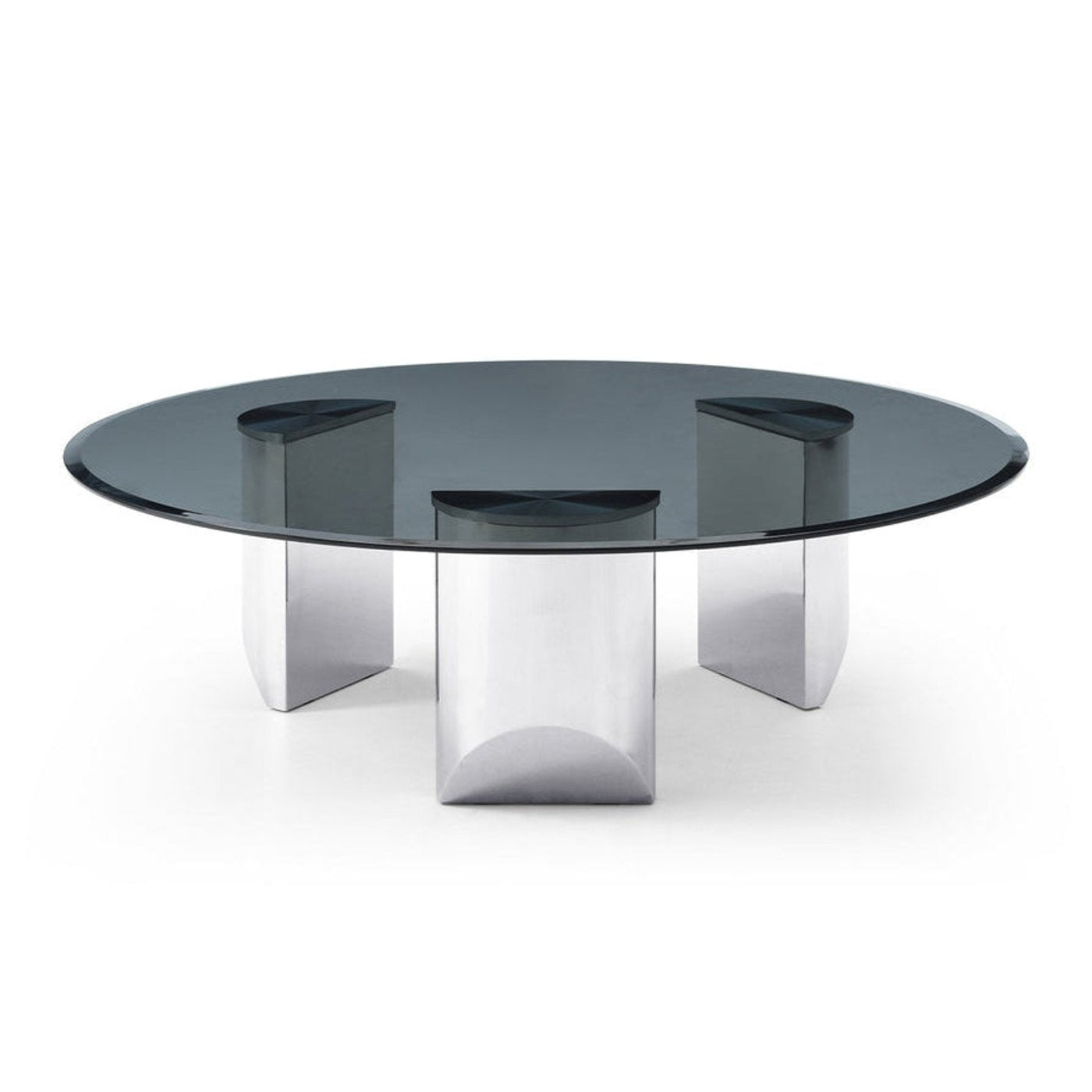 Whiteline Modern Living Naomi Coffee Table in Silver Color - CT1934