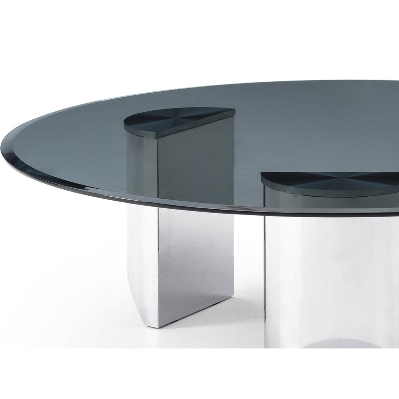 Whiteline Modern Living Naomi Coffee Table in Silver Color - CT1934
