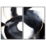 Whiteline Modern Living Nero Canvas - AW1860