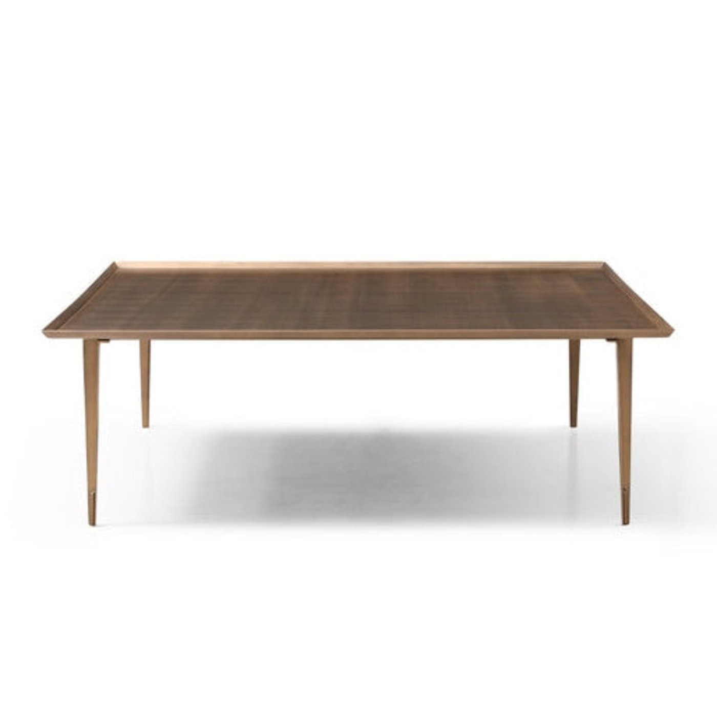 Whiteline Modern Living Nia Coffee Table in Brushed Bronze Color - CT1882