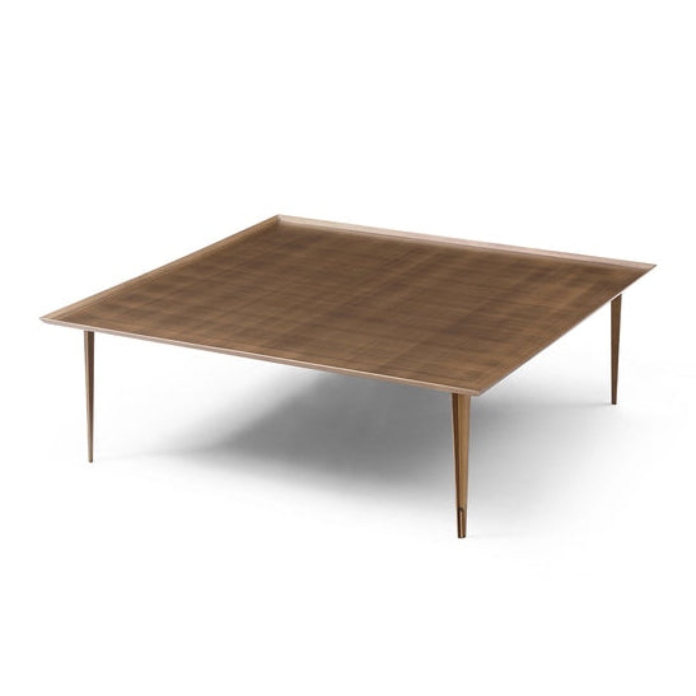 Whiteline Modern Living Nia Coffee Table in Brushed Bronze Color - CT1882