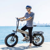 Yamee Fat Bear 750S Pro Electric Bike - FB-750SPRO-NGTGRN