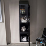 Blossom Monaco 15 Inch Wall Hung Linen Cabinet - V8000 15 01 - Backyard Provider