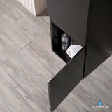 Blossom Monaco 15 Inch Wall Hung Linen Cabinet - V8000 15 01 - Backyard Provider