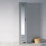 Blossom Sydney 15 Inch Mirror Linen Cabinet - V8001 15 01 L - Backyard Provider