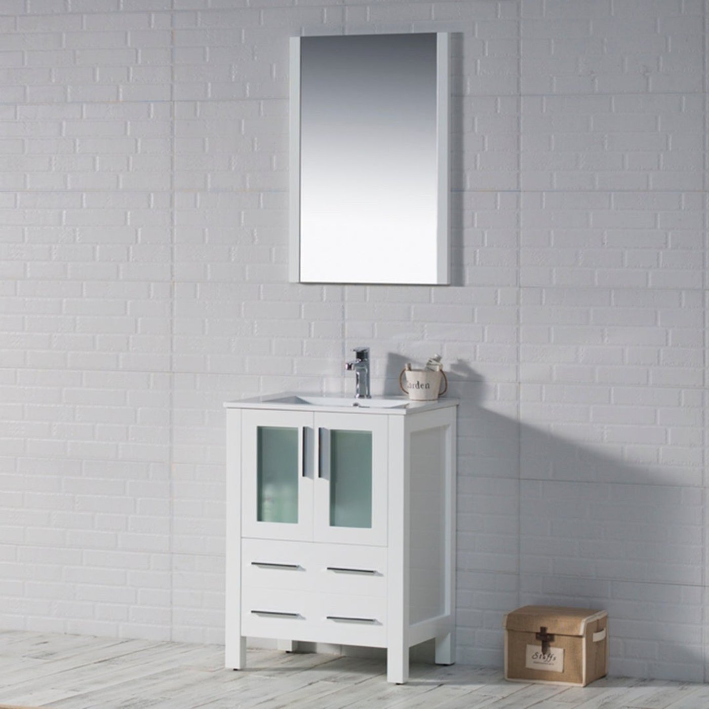 Blossom Sydney 24 Inch Bathroom Vanity - V8001 24 01 - Backyard Provider