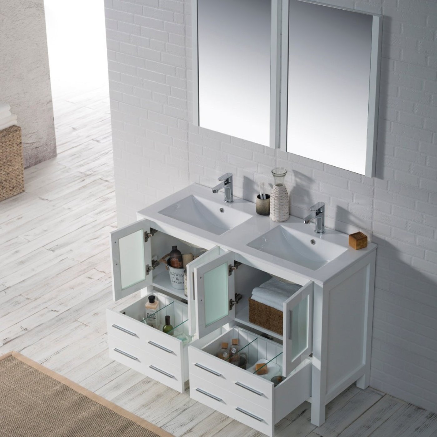Blossom Sydney 48 Inch Bathroom Vanity - V8001 48 01 - Backyard Provider