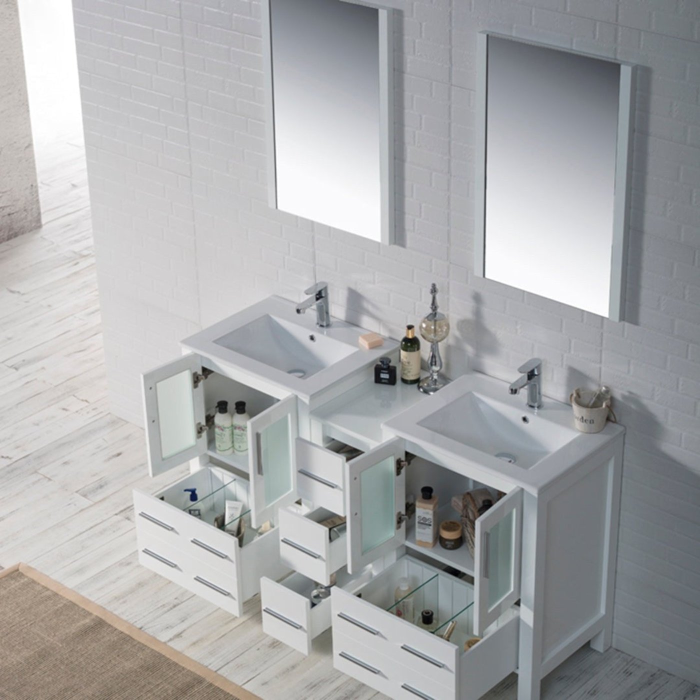 Blossom Sydney 60 Inch Bathroom Vanity - V8001 60 01 - Backyard Provider