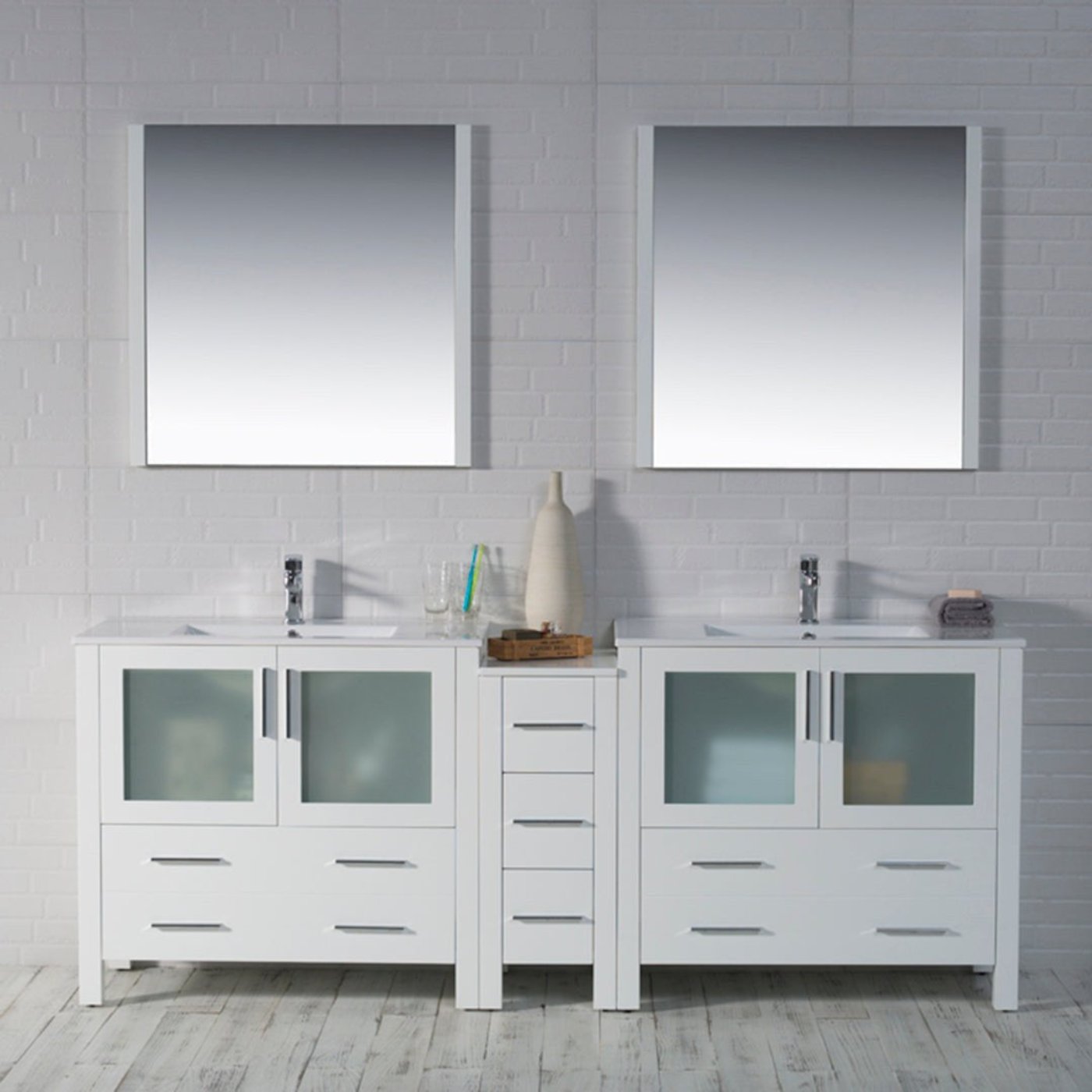 Blossom Sydney 84 Inch Bathroom Vanity - V8001 84 01 - Backyard Provider
