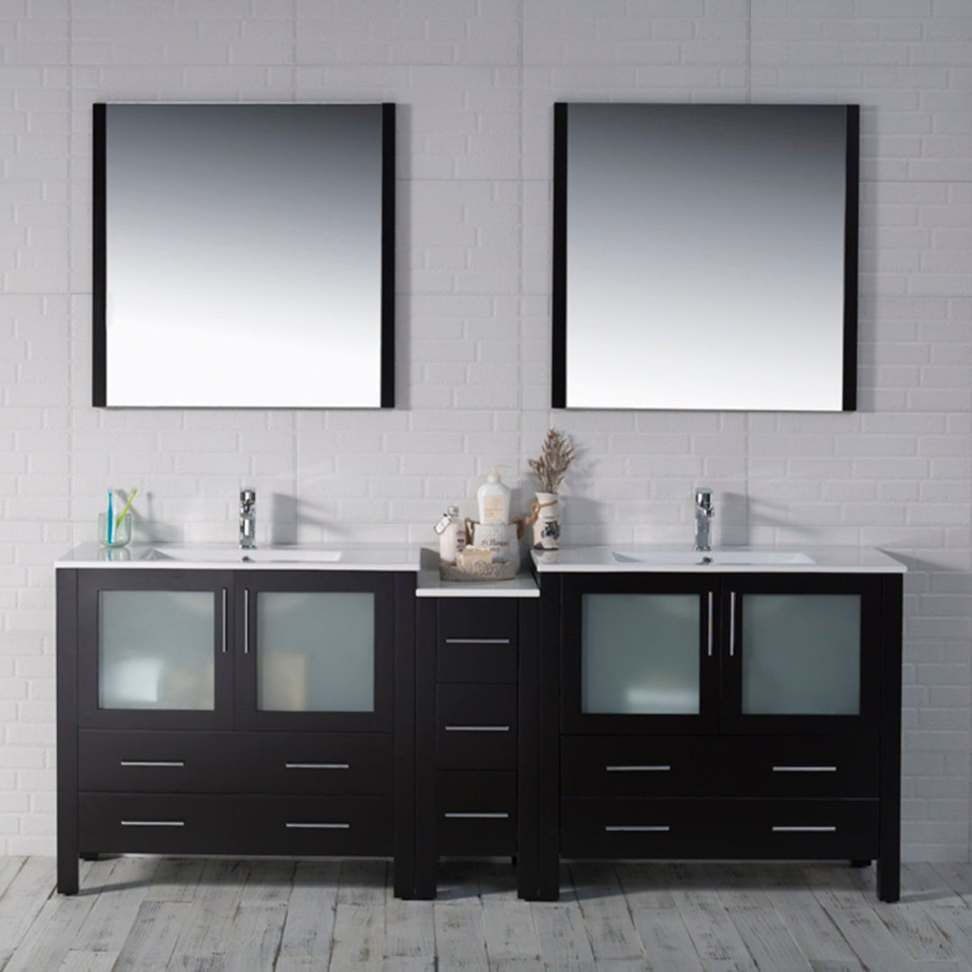 Blossom Sydney 84 Inch Bathroom Vanity - V8001 84 01 - Backyard Provider