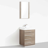 Blossom Barcelona 30 Inch Bathroom Vanity - V8005 30 01 - Backyard Provider