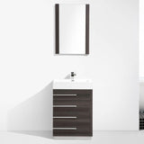 Blossom Barcelona 30 Inch Bathroom Vanity - V8005 30 01 - Backyard Provider