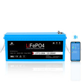 Sun Gold 12V 200Ah LiFePo4 Deep Cycle Lithium Battery Bluetooth / Self-Heating / IP65