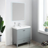Blossom Lyon 30 Inch Bathroom Vanity - V8023 30 01 - Backyard Provider