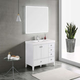 Blossom Lyon 36 Inch Bathroom Vanity - V8023 36 01 - Backyard Provider
