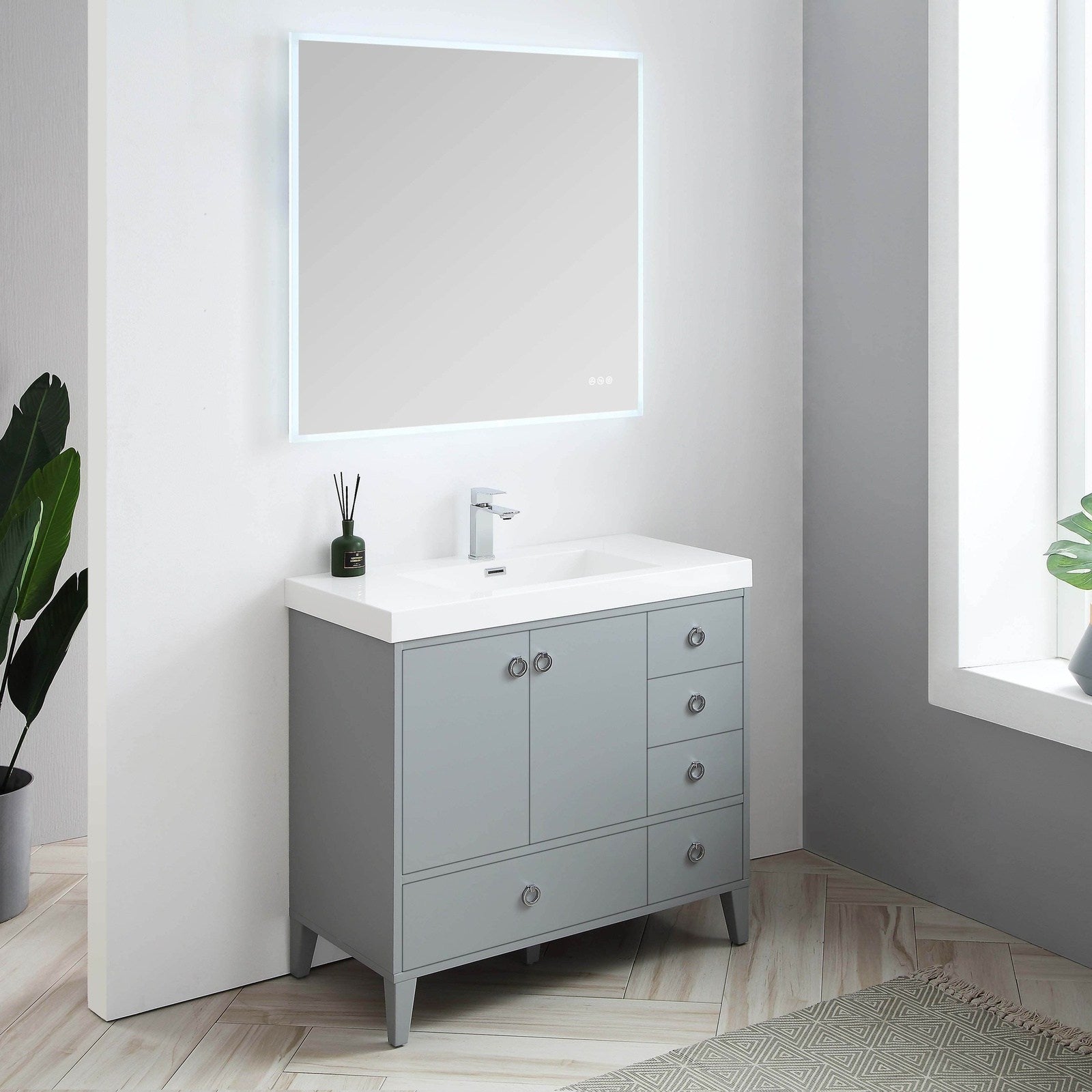 Blossom Lyon 36 Inch Bathroom Vanity - V8023 36 01 - Backyard Provider