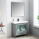 Blossom Birmingham 36 Inch Bathroom Vanity - V8024 36 01 - Backyard Provider